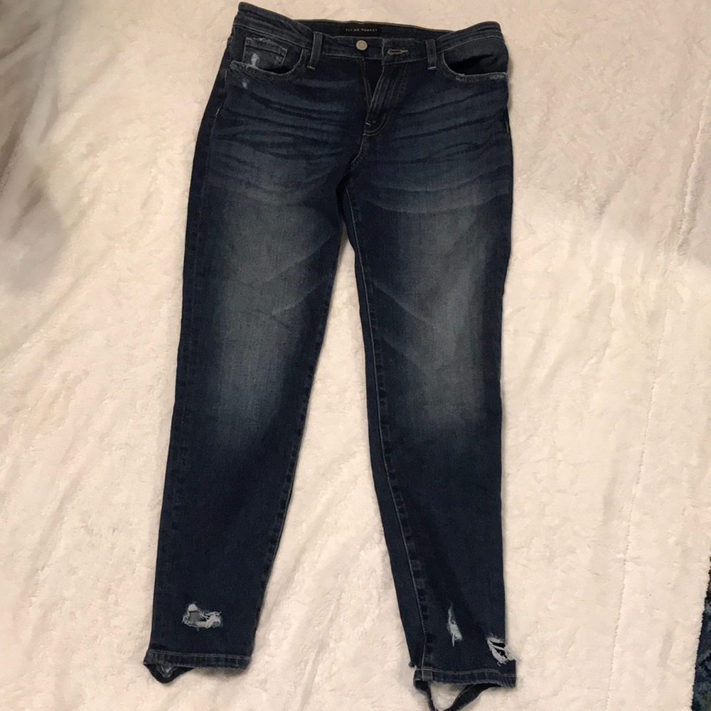 Flying Monkey Distressed Jeans. - image 1